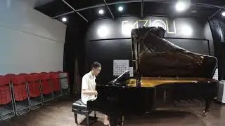 Liszt Consolation no.3 in D flat, Fazioli 278, Zoom Q8,