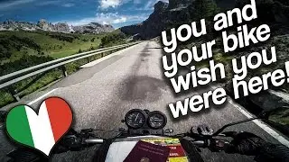 FLYING THROUGH PARADISE (Passo Gardena - Gr&ouml;dner Joch) [RAW Onboard]