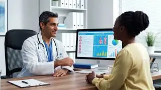 Doctor Consulting Patient in Hospital | 4K Medical Scene (Free to Use)