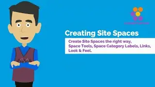 Atlassian Confluence Tutorial for Teams - Creating Site Spaces