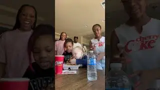 Bottle Flip Food Challenge #shorts
