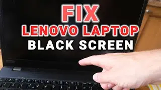 How to FIX Lenovo Laptop Black Screen | Fixes ~50% of Problems
