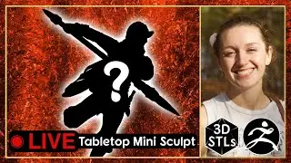 Sculpting a Cosmic Horror TTRPG BBEG | 3D Printable Miniatures in ZBrush