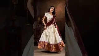 Half saree Ideas from meesho 🥻