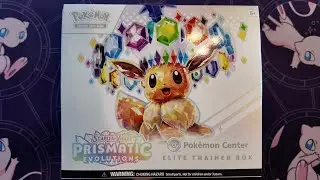 Opening the PRIMSMATIC EVOLUTIONS Elite Trainers Box