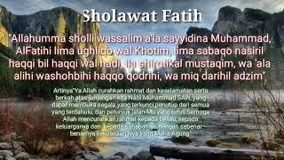 Masya Allah!!!  Sholawat Fatih merdu bikin menagis karena rindu Kepada Nabi Muhammad SAW