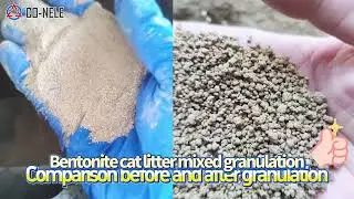 intensive mixer as bentonite cat litter granulator