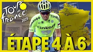 TOUR DE FRANCE 2025 - DREAM TEAM L&Eacute;GENDE -ETAPE 4 &Agrave; 6