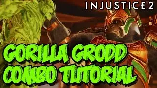 Injustice 2: Gorilla Grodd Combo Tutorial with button inputs