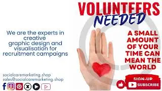 Volunteers Marketing Social Media Recruitment Advertising Ads for HR Recruitment Campaigns
