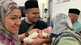 Majlis cukur jambul Nur Quraisya Albariya  & harijadi aqira & dedek