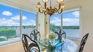 Intracoastal water view condo for sale in Tequesta, Fl  Florida lifestyle.  Tequesta, Martin County