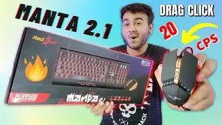 RedGear Manta MT21 | Majedaar Gaming Keyboard and Mouse Combo🔥