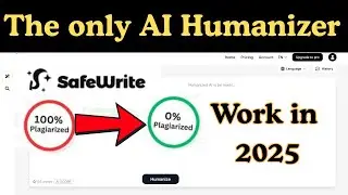 Единственный ИИ-гуманизатор 2025 года, призванный помочь исследователям и учёным | Перехитрить ИИ...