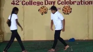 JKKN Arts & Science College,Komarapalayam Students Yogasana Performance 2016
