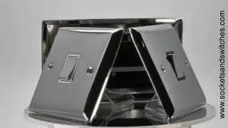 Vogue Polished Chrome Sockets and Switches