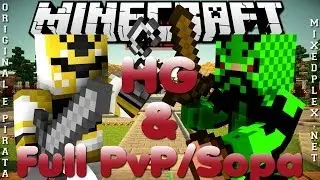 Divulga&ccedil;&atilde;o de Server Minecraft 1.6.4 Full PvP/Sopa + HG / Ep.11