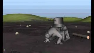 battle Robosaurus vs BearTank