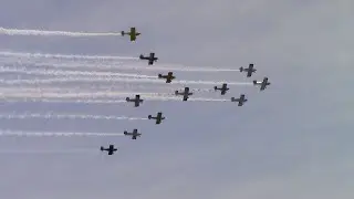 Full Throttle Formation Team 2022 Shaw Air Expo