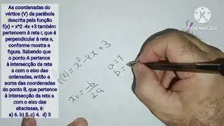 GEOMETRIA ANALÍTICA (QUESTÃO DE VESTIBULAR RESOLVIDA) 4363