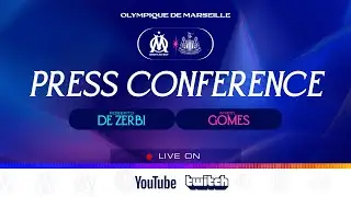 🎙️ Revivez la conf&eacute;rence de presse de Roberto De Zerbi et Angel Gomes avant #OMNUFC