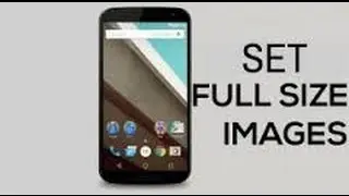 How to Set  full screen wallpaper without crop on android