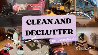 Clean and Declutter with Me | tackling my cleaning anxiety, PreK prep, and refreshing my life