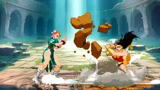 CHUN LI vs HAWKGIRL & WW SF2 DELUXE