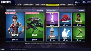 BOUTIQUE FORTNITE DU VENDREDI 31 AO&Ucirc;T 2018 !!! [LIVE FR PS4] MISTY_JIM (31/08)