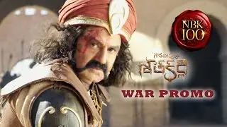 Gautamiputra Satakarni War Promo - Nandamuri Balakrishna - #NBK100 || A film by Krish