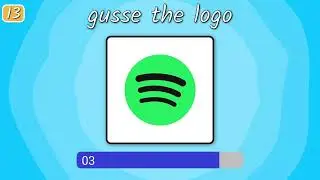 Guess the logo quiz (20 logo & 3 seconds to answer)