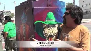 Carlos Callejo - Boyle Heights Electrical Art Box Tour 2014