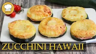 ZUCCHINI HAWAII - low carb Fingerfood