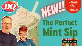 NEW! Dairy Queen&reg; Mint Chip Shake PLUS Mint Oreo Blizzard | ZacknDad
