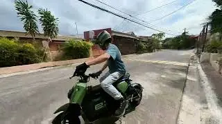 Honda Zoomer e - Handle Bar & Foot Peg Mod