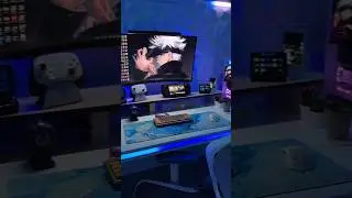 Desain ruang gaming estetik #desainkamarminimalis #desainrumah #desaininterior #gaming #setupgamer