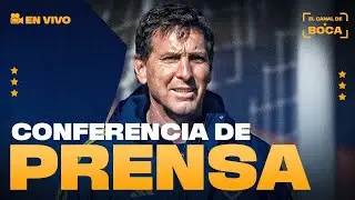 🔴 CLAUDIO &Uacute;BEDA EN VIVO en CONFERENCIA DE PRENSA POST BOCA-TALLERES | EL CANAL DE BOCA