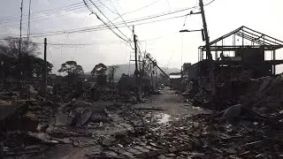 Wajima devastation as death toll from quakes that rattled Japan's western coastline reaches 100