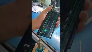 Samsung Note 20 Ultra Green lines Remove #repair #greenlines #samsungnote20ultra#Samsungline #shorts