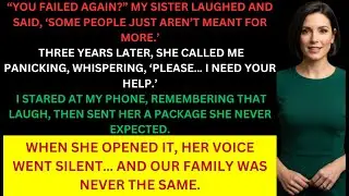 My Sister Laughed When I Failed My Exam&mdash;Years