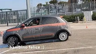 DUE TRAVERSI FATTI PER BENE CON LA TWINGO A MISANO WORLD CIRCUIT!