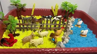 ASMR Satisfying Mini Animal Toy with Magnetic Sand | Soft Paws ASMR