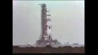 Launch of Apollo 4 first Saturn V as seen LIVE on CBS w/ Walter Cronkite