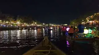 Hoi An Ancient Town lantern boat ride. An enchanting experience I cannot miss on the Hoai River.