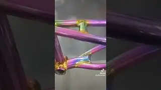 oil slick bmx frame