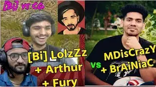 [Bi] LoLzZz + Arthur + Fury VS MDisCrazY + BrAiNiaC Fight in Novo; [Bi] vs CG clan ; |Emulator|