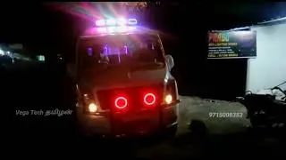 Karnataka Tempo traveller | Work completed | bus lighting work Salem | Vega Tech தமிழன்  | Tamil