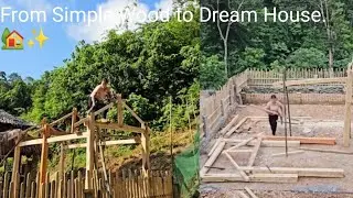 How to Make a Beautiful Wooden House Project at Village