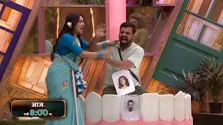 Tanvi And Karan Big Fight In Nomination of Bigg Boss Marathi 6 | Bigg Boss Marathi Nomination Fight