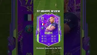 97 TOTS Award Mbapp&eacute; Review in FIFA 23 #shorts #short